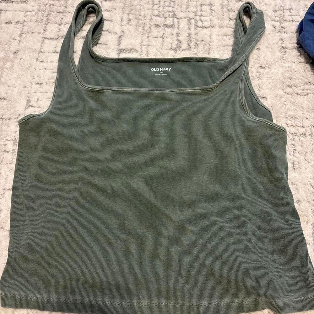 Old-navy Women's Green Tank Top